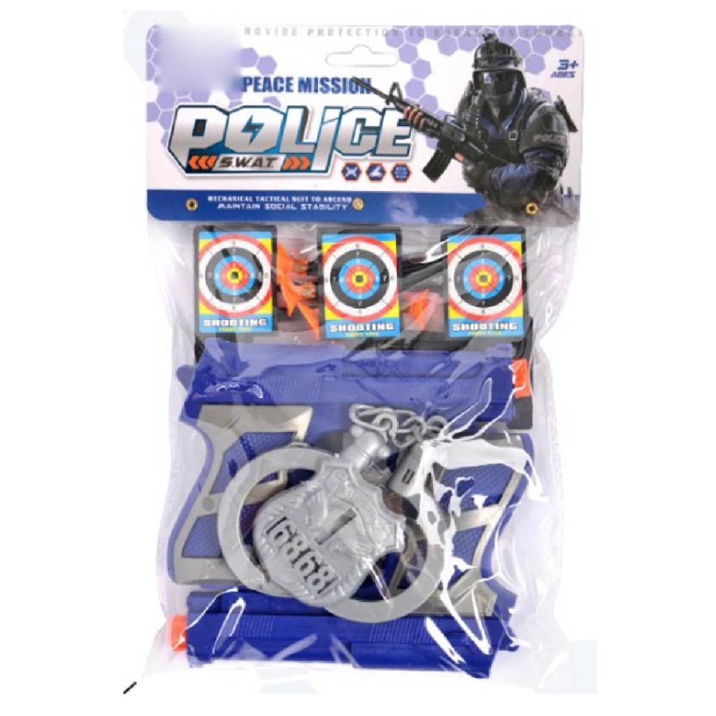 Police SWAT Shooting Play Set with Targets